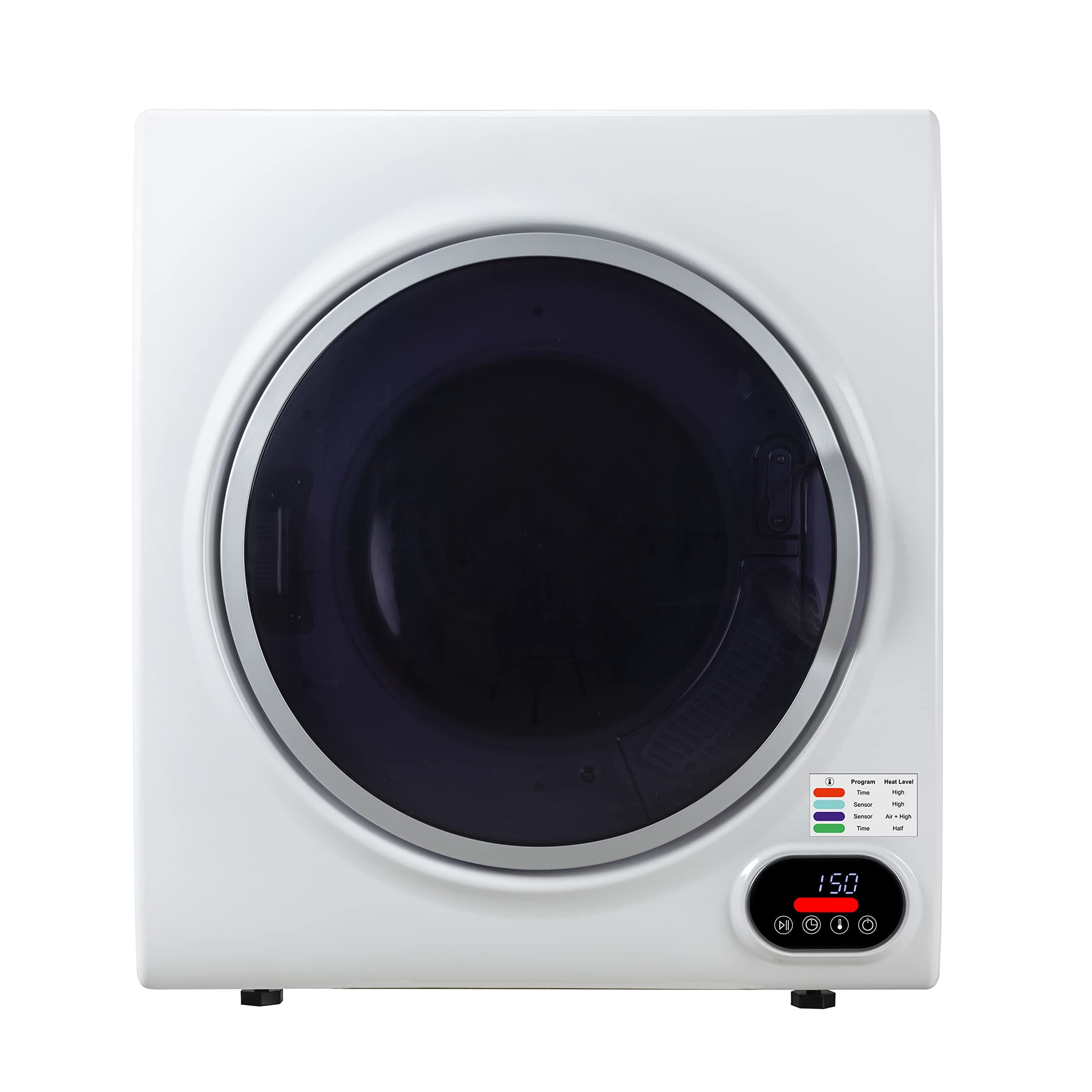 Equator Pinnacle Compact Digital Vented Dryer | 3.5 cu ft, White, Front-Load