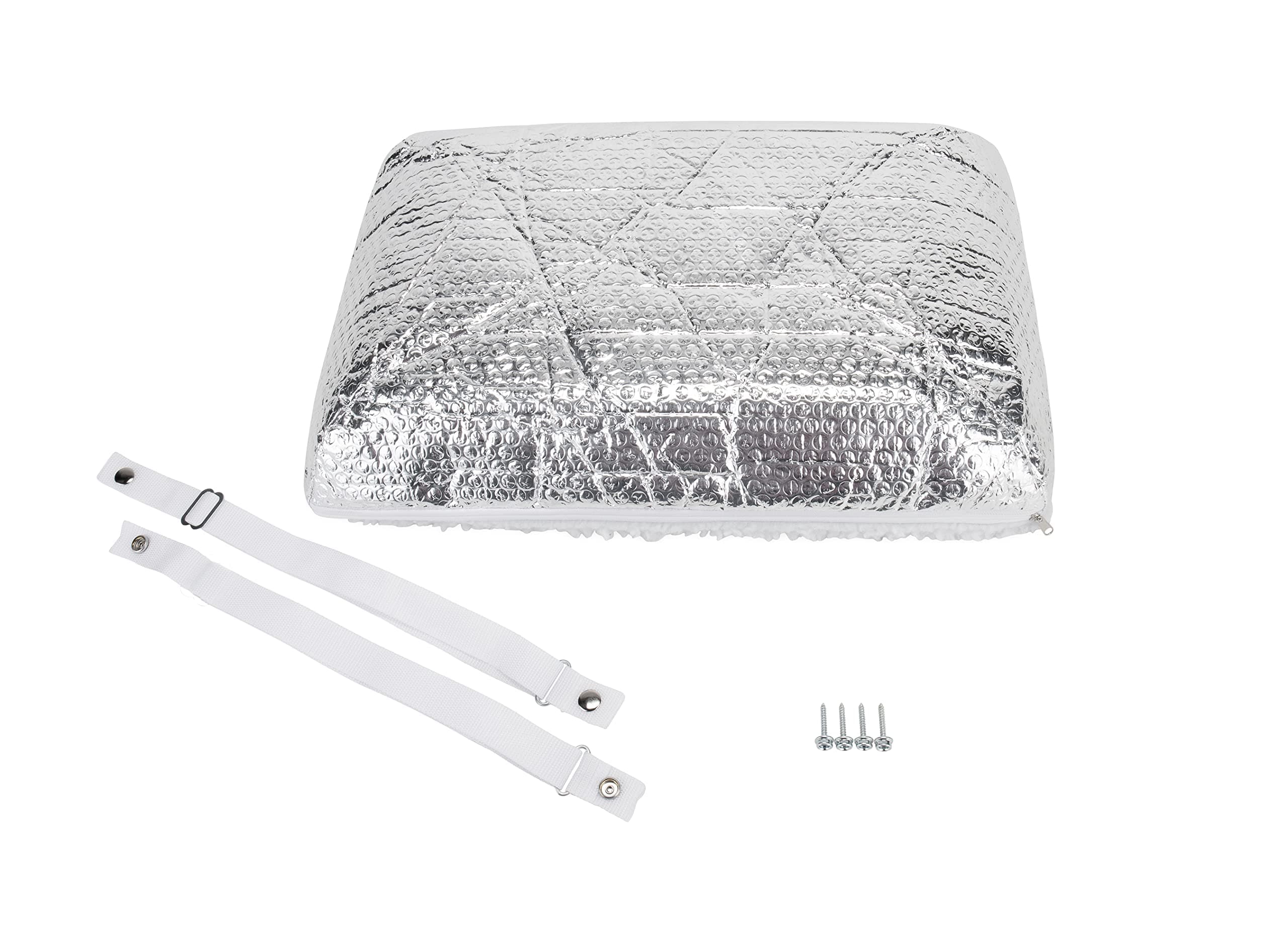 Camco Domed RV Skylight Insulator | 14" x 22", Reflective Foam Core