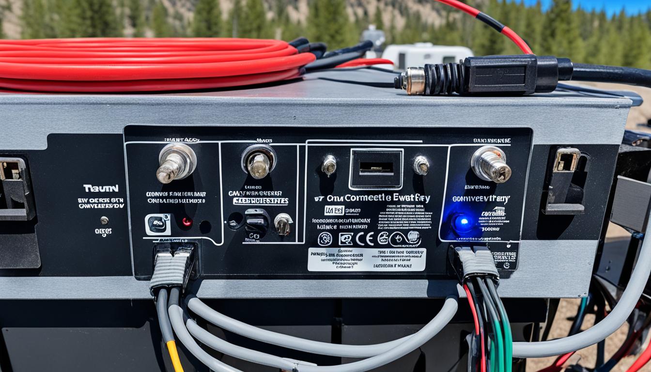 how to connect battery to rv converter RVGearPro